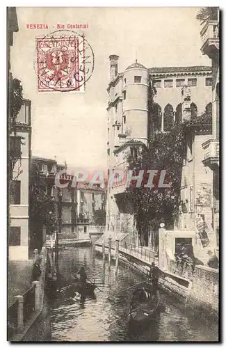 Cartes postales Italie italia Venezia Rio Contarini