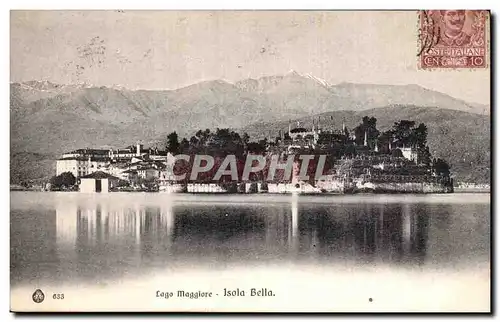 Ansichtskarte AK Italie Italia Lago maggiore Isola Bella