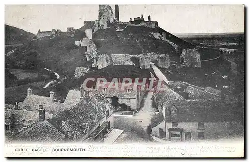 Cartes postales Corfe castle Bournemouth