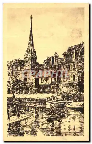 Cartes postales Musee du Vieux Honfleur Ancienne eglise