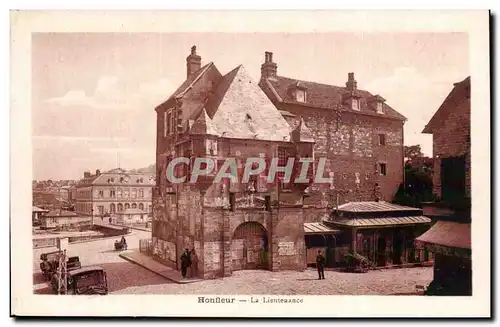 Cartes postales Honfleur La lieutenance