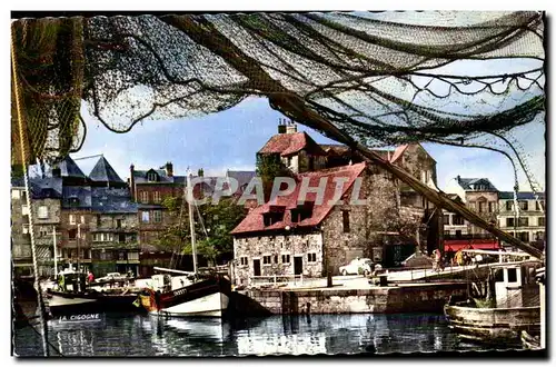 Cartes postales Honfleur le port et la lieutenance