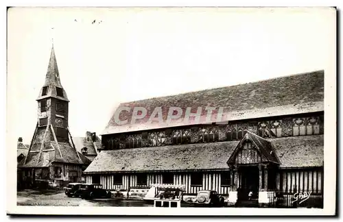 Cartes postales Honfleur Eglise Ste Catherine Le clocher