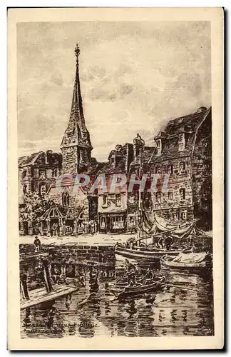 Cartes postales Honfleur Musee Ancienne eglise