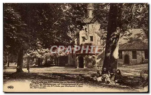 Cartes postales Honfleur la chapelle