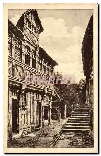 Cartes postales Honfleur Le musee le manoir