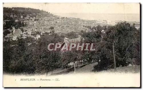 Cartes postales Honfleur Panorama