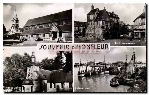 Cartes postales moderne Honfleur Souvenir