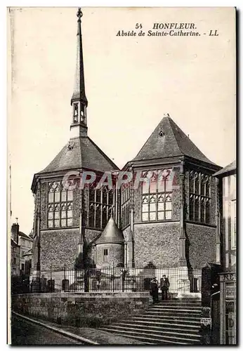 Cartes postales Honfleur Abside de Sainte Catherine