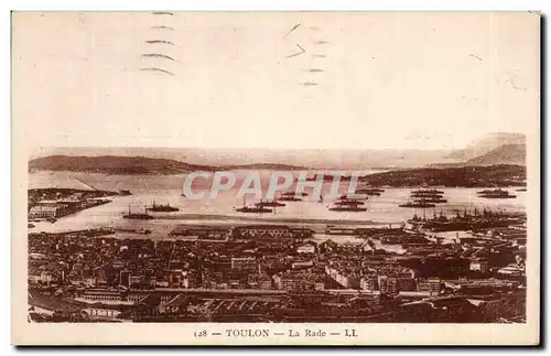 Cartes postales Toulon La rade