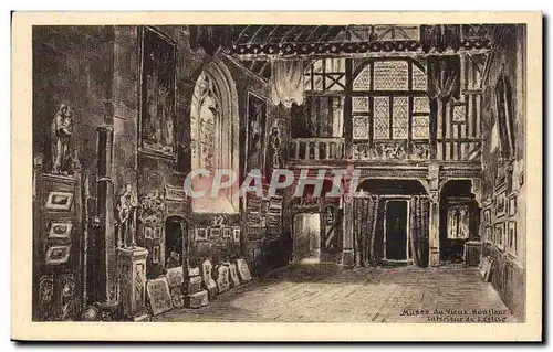 Cartes postales Musee du vieux Honfleur Interieur de l&#39eglise