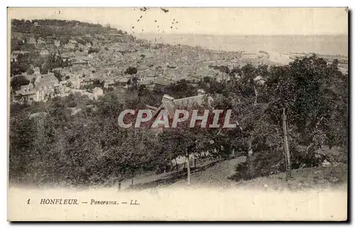 Cartes postales Honfleur Panorama