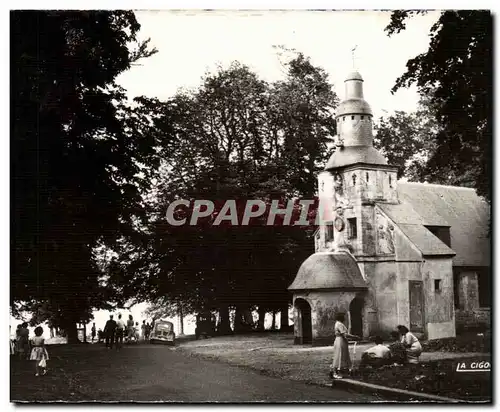 Ansichtskarte AK Honfleur La chapelle de Nd de Grace au sommet de la cote de Grace