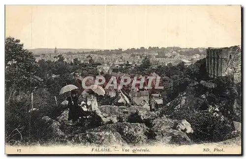 Falaise Cartes postales Vue generale