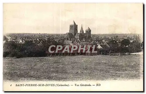 Cartes postales Saint Pierre sur Dives Vue generale