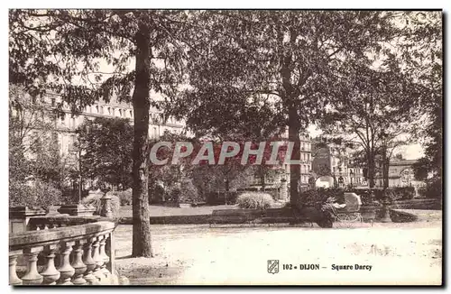 Cartes postales Dijon Square Darcy