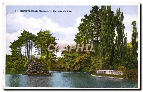 Cartes postales Montelimar Un coin du parc