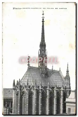 Ansichtskarte AK Paris Sainte Chapelle au palais de justice