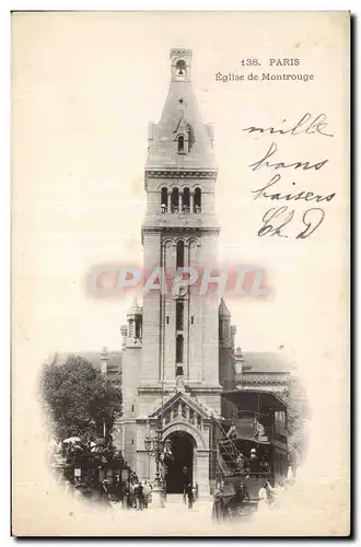 Ansichtskarte AK Paris Eglise de Montrouge