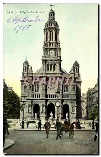 Cartes postales Paris L&#39eglise de la Trinite