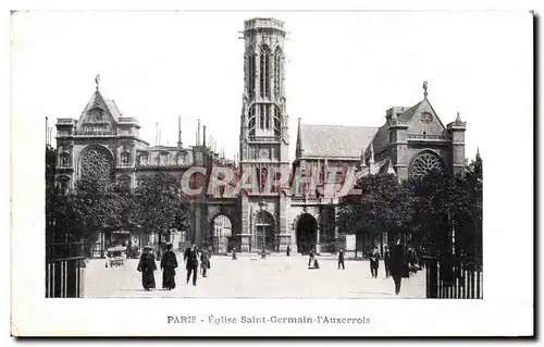 Cartes postales Paris Eglise Saint Germain l&#39Auxerrois