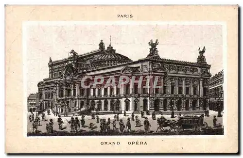 Ansichtskarte AK Paris Grand opera publicite Vrinat Place Planchat Bourges Chocolat