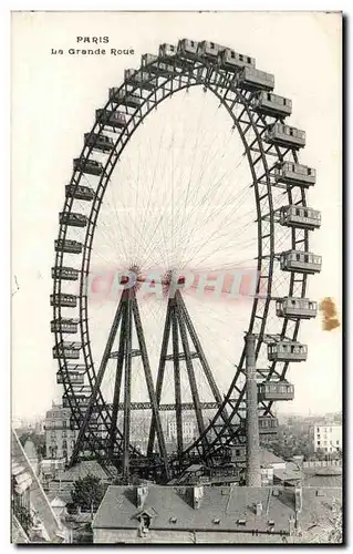 Cartes postales Paris La grande roue