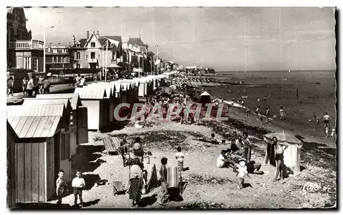 Ansichtskarte AK St Aubin sur mer La plage a l&#39heure du bain et les villas