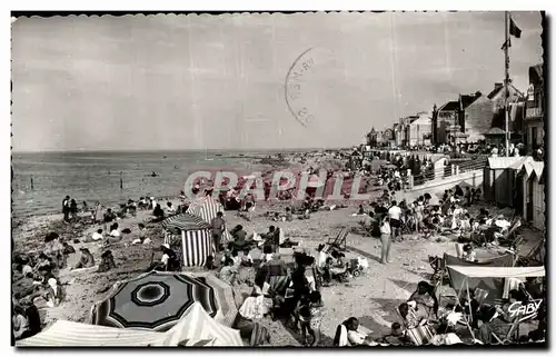 Cartes postales St Aubin sur mer La plage