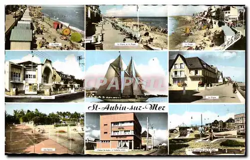 Cartes postales St Aubin sur mer