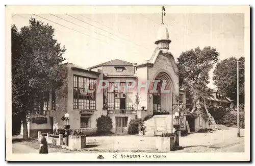 Cartes postales St Aubin sur mer Le casino