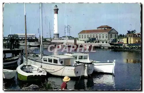 Cartes postales moderne Ouistreham Riva Bella Le port et le phare
