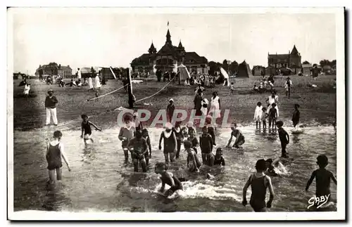 Moderne Karte Riva Bella Ouistreham Le plage devant le casino