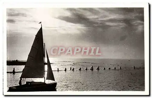 Cartes postales moderne Riva Bella Ouistreham Effet de contre jour a l&#39embouchure de l&#39Orne