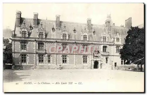 Cartes postales Blois Le chateau Aile Louis XII