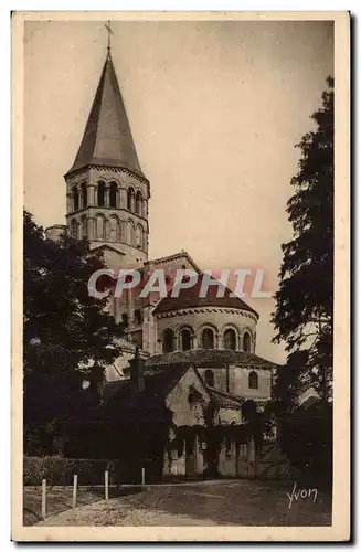 Ansichtskarte AK Paray le Monial La basilique vue des jardins de la maison des Chapelains