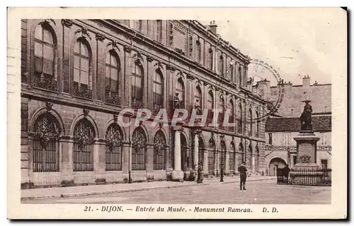 Ansichtskarte AK Dijon entree du musee Monument Rameau