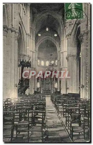 Cartes postales Paray le Monial Interieur de la basilique