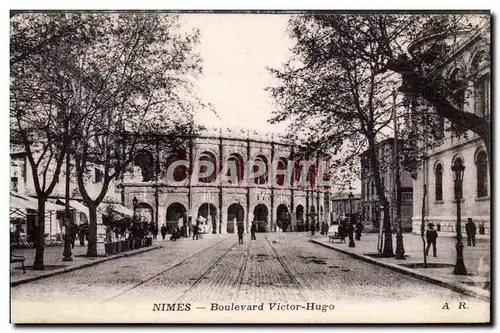 Cartes postales Nimes Boulevard Victor Hugo