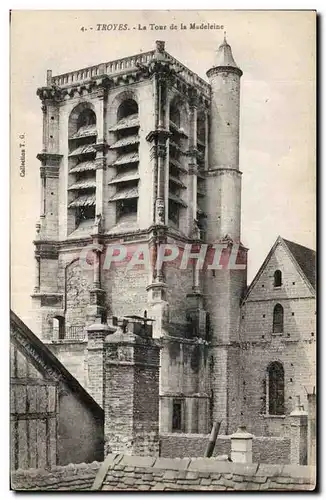 Ansichtskarte AK Troyes La tour de la Madeleine