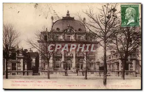 Troyes Cartes postales L'hotel de la Caisse d'Epargne