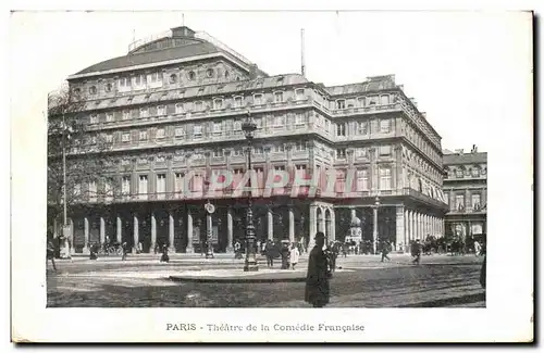 Cartes postales Paris Theatre de la comedie francaise