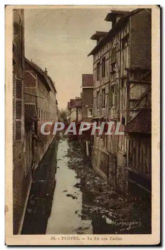 Troyes Cartes postales La ru aux cailles