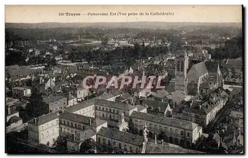 Troyes Ansichtskarte AK Panorama Est