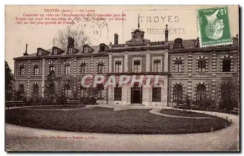 Troyes Cartes postales Le lycee