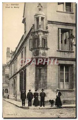 Troyes Cartes postales Hotel de Marizy