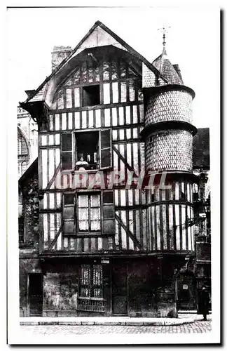 Troyes Cartes postales Rue Champeaux La tourelle de l'orfevre