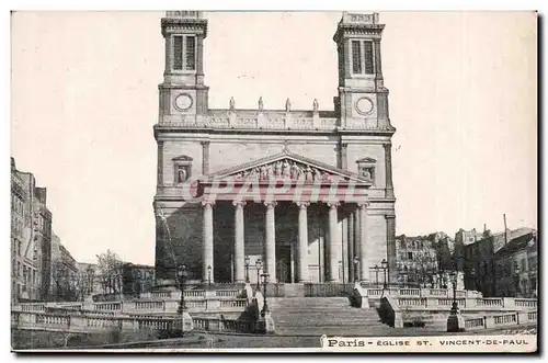 Ansichtskarte AK Paris Eglise St Vincent de Paul