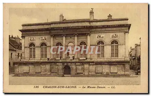 Cartes postales Chalon sur Saone Le musee Denon