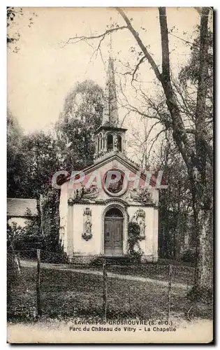 Cartes postales environs de Grosrouvre Parc du chateau de Vitry La cahpelle